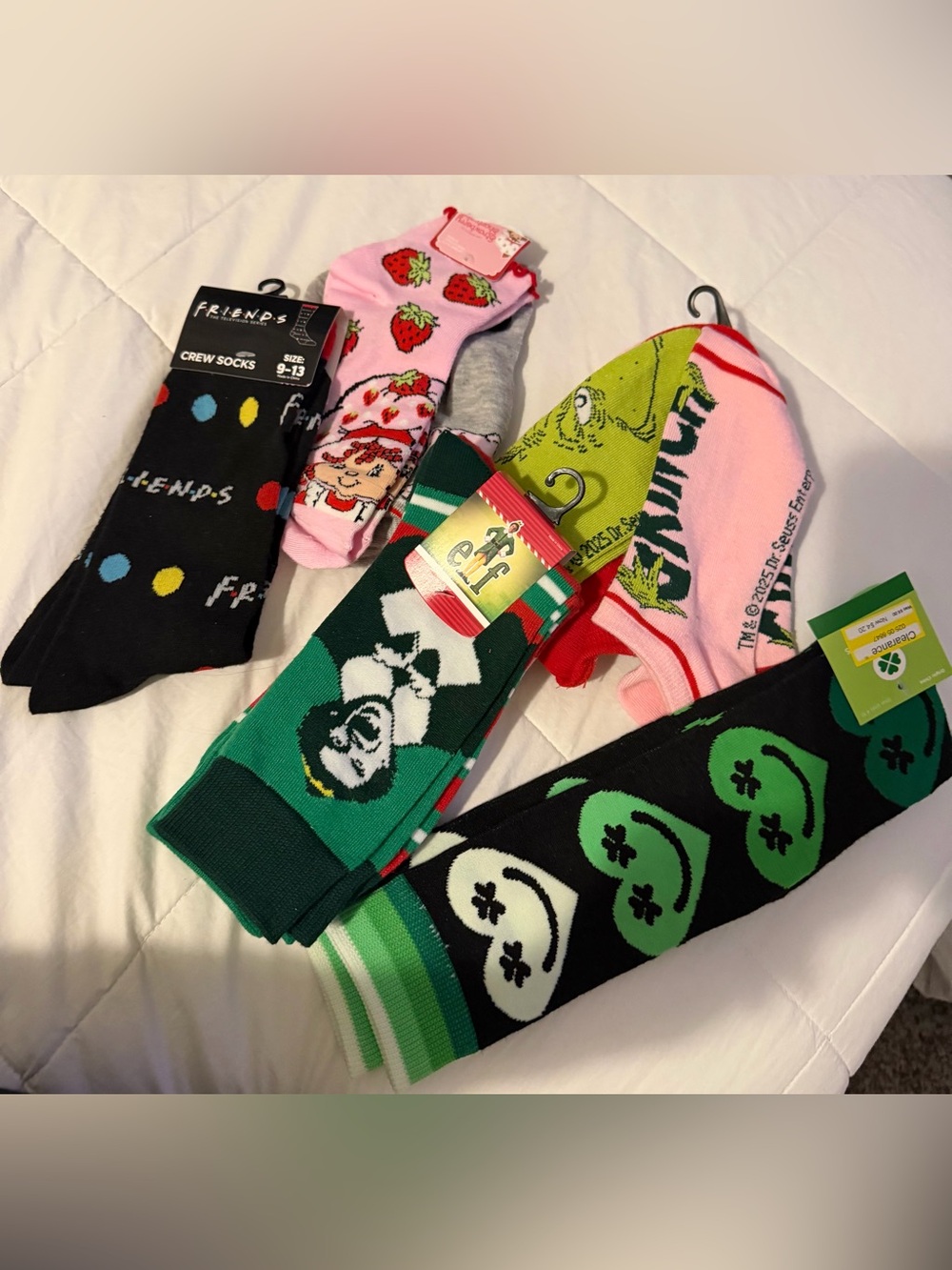 Assorted Women’s Crew Socks – Multi-Pack Novelty Socks